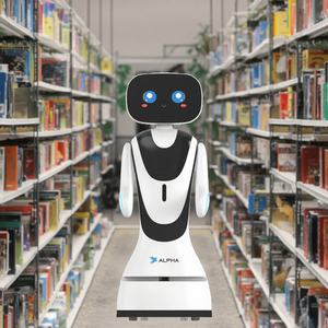 Bibliothèque école éducatif <span class=keywords><strong>Timo</strong></span> Al Chatgpt4.o Slam Navigation Guide de charge automatique Introduction du plomb AI Service Welcome Robots - Product Image 1