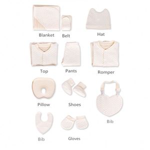 Ensemble de vêtements pour bébé en coton biologique écologique, cadeaux de naissance, ensembles de cadeaux pour bébé, boîte de vêtements pour nouveau-né - Product Image 3