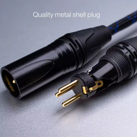 Câble de microphone professionnel Yinyu MC018 XLR vers jack TS 6,35 mm 6 m pour studio et sonorisation en direct