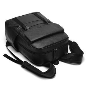 Mochila de PU para hombre, gran capacidad, impermeable, transfronterizo, para negocios y estudiantes, mochila escolar para venta al por mayor - Product Image 3