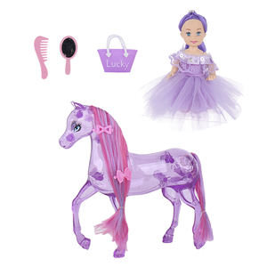 MILI 11,5 pulgadas sirena <span class=keywords><strong>casa</strong></span> modelo Juguete plástico juguete educativo con accesorios para chicas <span class=keywords><strong>de</strong></span> moda - Product Image 6