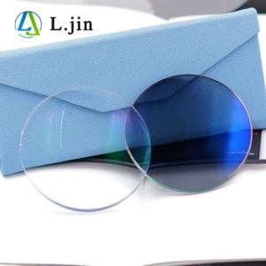 Lentes Fotocromáticas L.jin 1.60 <span class=keywords><strong>MR</strong></span>-<span class=keywords><strong>8</strong></span>, Lentes Fotogrises con Bloqueo de Luz Azul UV420, Lentes Ópticas Monofocales - Product Image 1