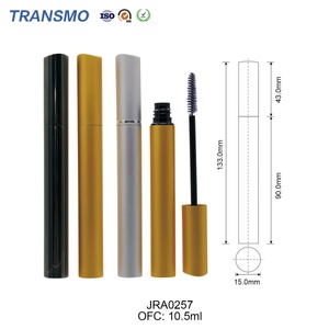Tube d'eye-liner doré de 10,5 ml en gros, flacon de mascara vide avec bouchon à vis pour faux cils - Product Image 2