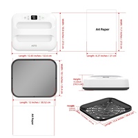 Máquina de Estampar a Quente Elétrica Automática Compacta AST para Transferência de Calor e Aplicação de Contas, para Exportação Transfronteiriça, DIY e Artesanato