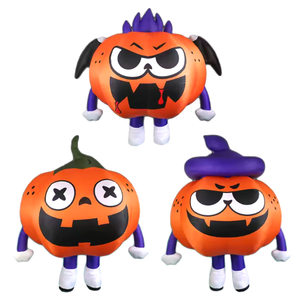 Costume de <span class=keywords><strong>citrouille</strong></span> <span class=keywords><strong>gonflable</strong></span> géant en vente chaude pour la décoration d'Halloween, imperméable, résistant au soleil et durable, taille personnalisée - Product Image 3