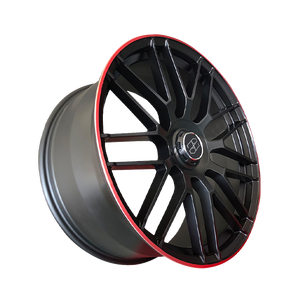 Pengzhen tùy chỉnh màu đen mờ 5x112 20 21 22 23inch giả mạo hành khách xe bánh xe cho Mercedes Benz C63 Amg - Product Image 1