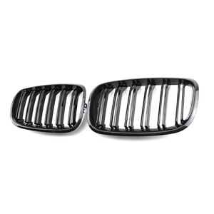 Rejilla delantera de riñón doble para <span class=keywords><strong>BMW</strong></span>, accesorio de alta calidad, color negro mate, modelos serie <span class=keywords><strong>X</strong></span>, E70 y E71, años 2008 a 2014 - Product Image 6