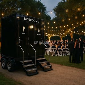 Nuevo Baño Portátil para Autocaravana 2025, Ducha y Inodoro Móviles para Remolque, Baño de Lujo - Product Image 1