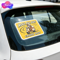 Pegatinas de PVC Personalizadas con Diseño de Dibujos Animados, Pegatinas Troqueladas, Resistentes a los Rayos UV, Duraderas, Impermeables, Brillantes, para Automóviles y Exteriores