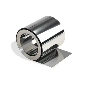 Hot/cold rolled Titanium Strip Polished Ultra-Thin 0.05mm titanium foil sheet for Voice Coil