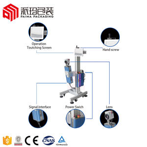 유리 PET병 부호화용 물 조립 라인 시스템용 맞춤형 CO2 레이저 부호기 - Product Image 5