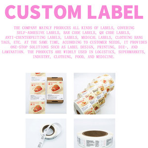 Baskılı Logo Etiket Çıkartmaları Kendinden Yapışkanlı Vinil Yuvarlak Su Geçirmez Etiket Ambalaj Etiketleri Rulo Marka/Ürün Etiket Çıkartması - Product Image 2