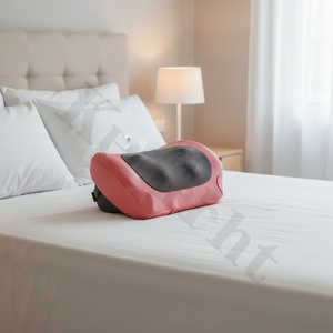 Almohada de Masaje Shiatsu Térmica Portátil de Última Generación con Función de Calor, Vibración y Temporizador para Relajación del Cuello y la Cabeza para Uso Doméstico - Product Image 1