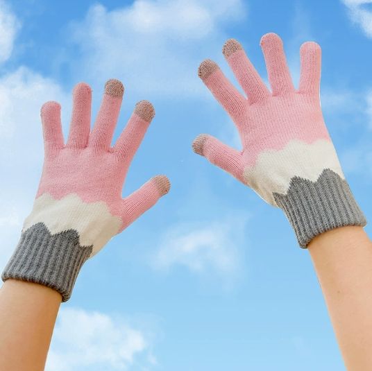 ลายคลื่นสีชมพู