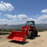 Cargadora de Ruedas con Motor Diésel de 3.0 Toneladas, 4WD, PLC, 92KW de Potencia, Caja de Cambios, 1 Año de Garantía, Alta Calidad, Fácil de Usar, para Movimiento de Tierras en Construcción