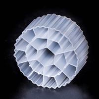 Support filtrant MBBR pour biofilm, média de filtration pour l'aquaculture, élimination de l'ammoniac et des nitrites dans les étangs, biocarrier MBBR K1 pour bassin à poissons