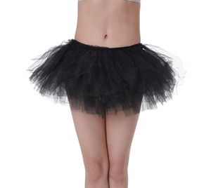 Nouvelle Jupe Courte en <span class=keywords><strong>Tulle</strong></span> pour <span class=keywords><strong>Femme</strong></span>, Extensible et Superposée, Idéale pour l'Été, comme Jupe <span class=keywords><strong>Tutu</strong></span> ou Jupe de Scène - Product Image 6