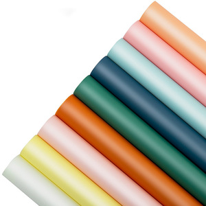 <span class=keywords><strong>Papel</strong></span> <span class=keywords><strong>Mate</strong></span> de Color Puro Coreano, Ligero y Suave, Impermeable, Material de Embalaje para Ramos de Flores para Floristerías y Arreglos Florales - Product Image 3