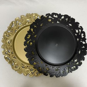 Assiette Ronde Creuse Modèle BY-251 Motif Solide de Luxe pour Hôtels, Banquets, Mariages, Desserts, Décoration Intérieure, Commerce International - Product Image 2