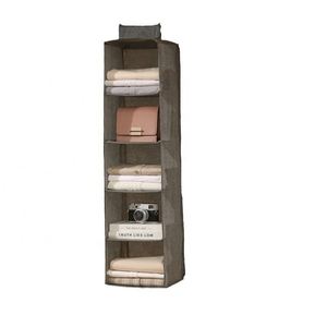 Sacs de rangement pliables en tissu durables pour vêtements, sous-vêtements et chaussettes - Organisateur suspendu pour placard de chambre - Product Image 5