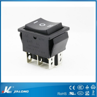 JD03 A1 Defond 6 broches interrupteur à bascule à réinitialisation automatique bidirectionnel bidirectionnel pour sèche-cheveux tension maximale 250VAC