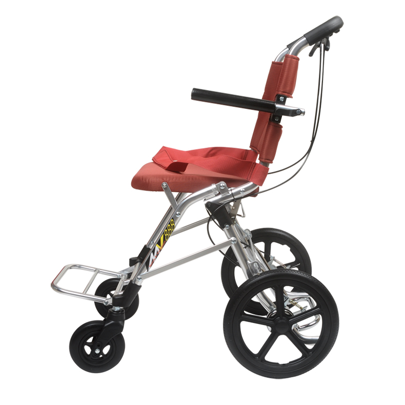 MN-AS046  Medical Adjustable Folding Evacuation Stretcher for Handicapped Patient Stair Climbing Stretcher