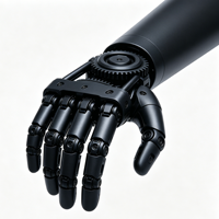 Bras mécanique de prototype de robot à commande numérique CNC sur mesure, main robotique de haute précision 5 axes pour pièces d'automatisation industrielle, fabriqué en Chine, Guatemala