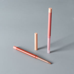 Tube de crayon à <span class=keywords><strong>sourcils</strong></span> vide en plastique pour marque privée, emballage cosmétique automatique à double tête avec <span class=keywords><strong>brosse</strong></span> - Product Image 1