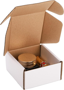 مواد معاد تدويرها صغيرة بيضاء مع ، والنقش للتعبئة البريدية للأعمال الصغيرة - Product Image 3