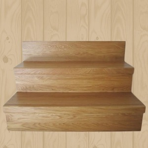 Custom Stair <strong>Riser</strong> Indoor Staircase Treads Solid <strong>Wood</strong> Stair <strong>Step</strong> Stair Treads and <strong>Risers</strong> - Product Image 4