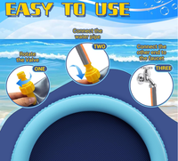 Tapis d'arrosage gonflable d'extérieur, jouet aquatique pour enfants, équipement de divertissement portable