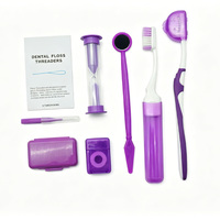 Kit de soins bucco-dentaires orthodontiques de voyage à prix réduit, très vendu