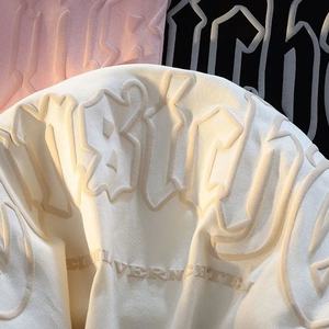 เสื้อยืดพิมพ์ลายพัฟสำหรับผู้ชายเสื้อยืดผ้าคอตตอนเสื้อยืดพิมพ์ลาย3D โอเวอร์ไซส์แบบกำหนดเอง - Product Image 3