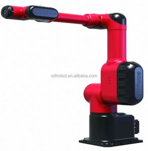 BRTIRUS0707A Bras de robot industriel intelligent à six axes, portée de 700 mm, capacité de charge de 7 kg, moteur PLC, multi-tension, IP65, 0,03 mm, 55 kg - Product Image 1