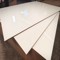 Vente en gros de panneau MDF en mélamine Panneau de meuble décoratif de haute qualité, plusieurs options de couleur, taille personnalisée, service OEM