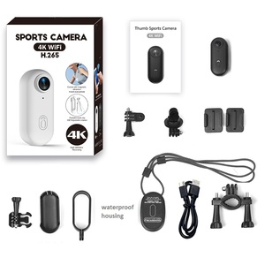 Không thấm nước Wifi hành động thể thao máy ảnh 4K Ultra HD góc rộng video có thể tháo rời ống kính Bìa ngón tay cái hành động mini cơ thể máy ảnh - Product Image 5