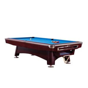 Table de <span class=keywords><strong>billard</strong></span> professionnelle en bois massif de 8 pieds avec coussin en laine et dalles de <span class=keywords><strong>billard</strong></span> avec pare-chocs - Product Image 3