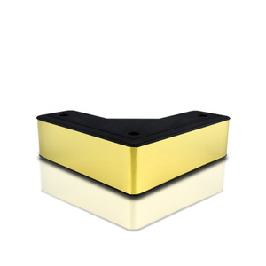 Furniture <b>Leg</b> Stainless Steel Gold Heavy Duty <b>Sofa</b> Support Foot Pad Modern Design - Product Image 5