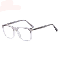 Mode Prescription lunettes hommes femmes acétate lunettes progressives carré myopie hypermétropie Anti-lumière bleue bloquant les lunettes