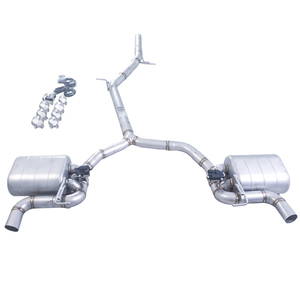 Pronto per la Spedizione: Sistema di Scarico Catback Valvetronic con Controllo Remoto per Audi <span class=keywords><strong>A4</strong></span> 2.0T B8 <span class=keywords><strong>Station</strong></span> <span class=keywords><strong>Wagon</strong></span> 2008-2016, 304SUS - Product Image 1