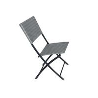 Ensemble de table et chaises de jardin modernes de haute qualité, en acier durable, table carrée pliable, écologique, pour hôpital, école