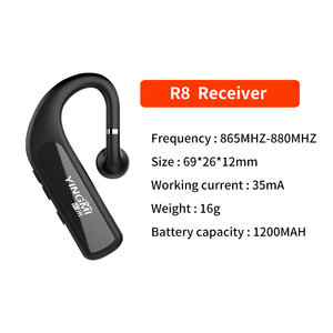 Sistema de Guía Turística por Audio, Radio Móvil Digital <span class=keywords><strong>UHF</strong></span> con Alcance de 200m, Control VOX, Batería de Litio, Transmisor con Calidad de Sonido Clara - Product Image 2