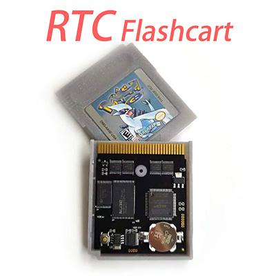 carte Flash RTC argentée