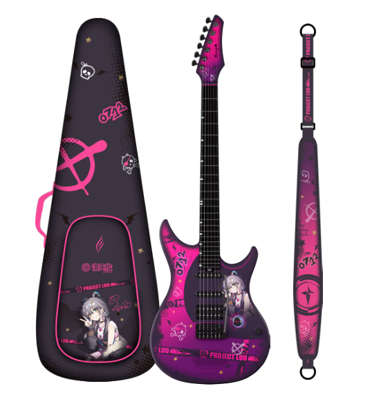 ENYA Inspire Electric Guitar - Carbon Fiber & Ebony