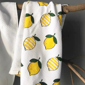 Hoshom Bambou Vintage Coton Microfibre Gaufre Weave Séchage Rapide Personnalisé Moderne Cuisine Torchon Fournisseur <span class=keywords><strong>de</strong></span> Confiance - Product Image 5