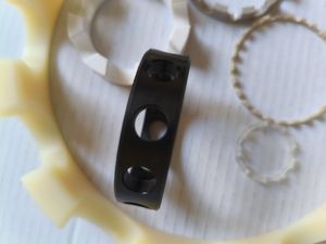 Custom tutte le dimensioni parti del cuscinetto in plastica Nylon PP PTFE PEEK POM cuscinetto a sfera 6207 608 684 gabbie fermi - Product Image 5