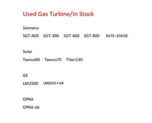 Turbina Solar de Segunda Mano de 5.5MW Modelo Taurus 60, Equipo de Planta de Energía de Gas para Generación de Electricidad - Product Image 5