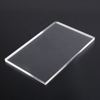 HUASHUAITE HASWEIT Panneau en verre acrylique coulé de haute qualité, épaisseurs 2mm 3mm 4mm 5mm 40mm, format 4*8 pieds
