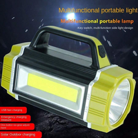 Lampe de camping puissante super lumineuse 18650 torche linterna multifonctionnel usb rechargeable led lampe de poche solaire de camping