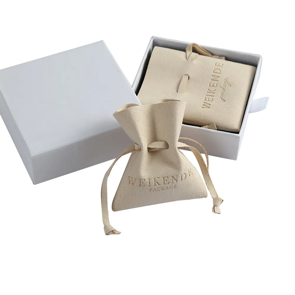 Nhà Sản Xuất Tùy Chỉnh In Nhỏ Boutique Luxury Wedding Gift Túi Bao Bì Đồ Trang Sức Với Logo 8x10cm